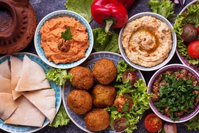 Orientalische Speisen